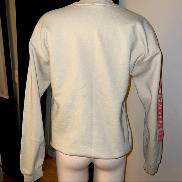 Junk Food Clothing Budweiser Logo Tan Crewneck Sweatshirt XSmall - Picture 3 of 5